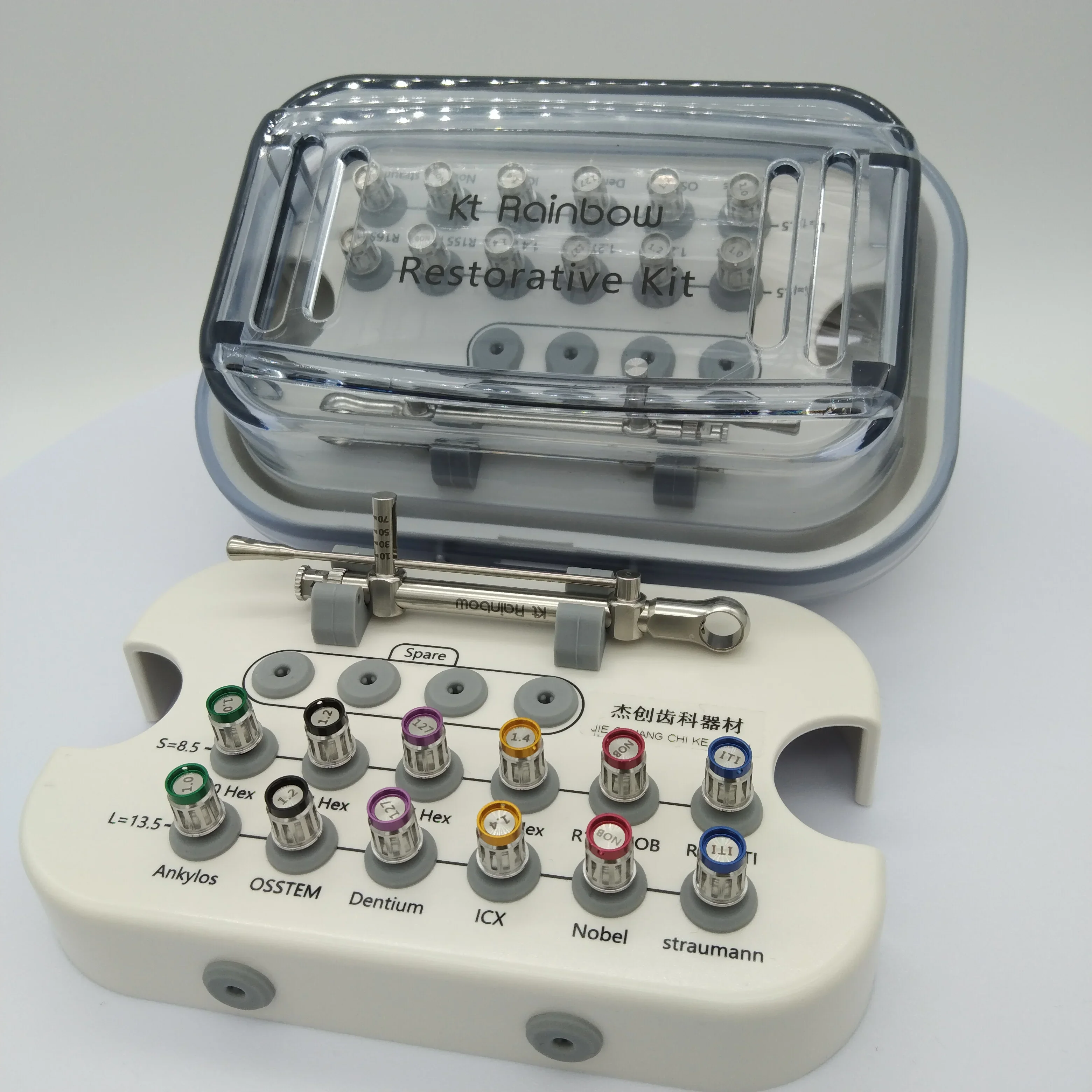 

For Ke Hong Planting Repair Universal Tool Box Torque Wrench Screwdriver Dental Oral Cavity Dengteng AO Tooth Taitong