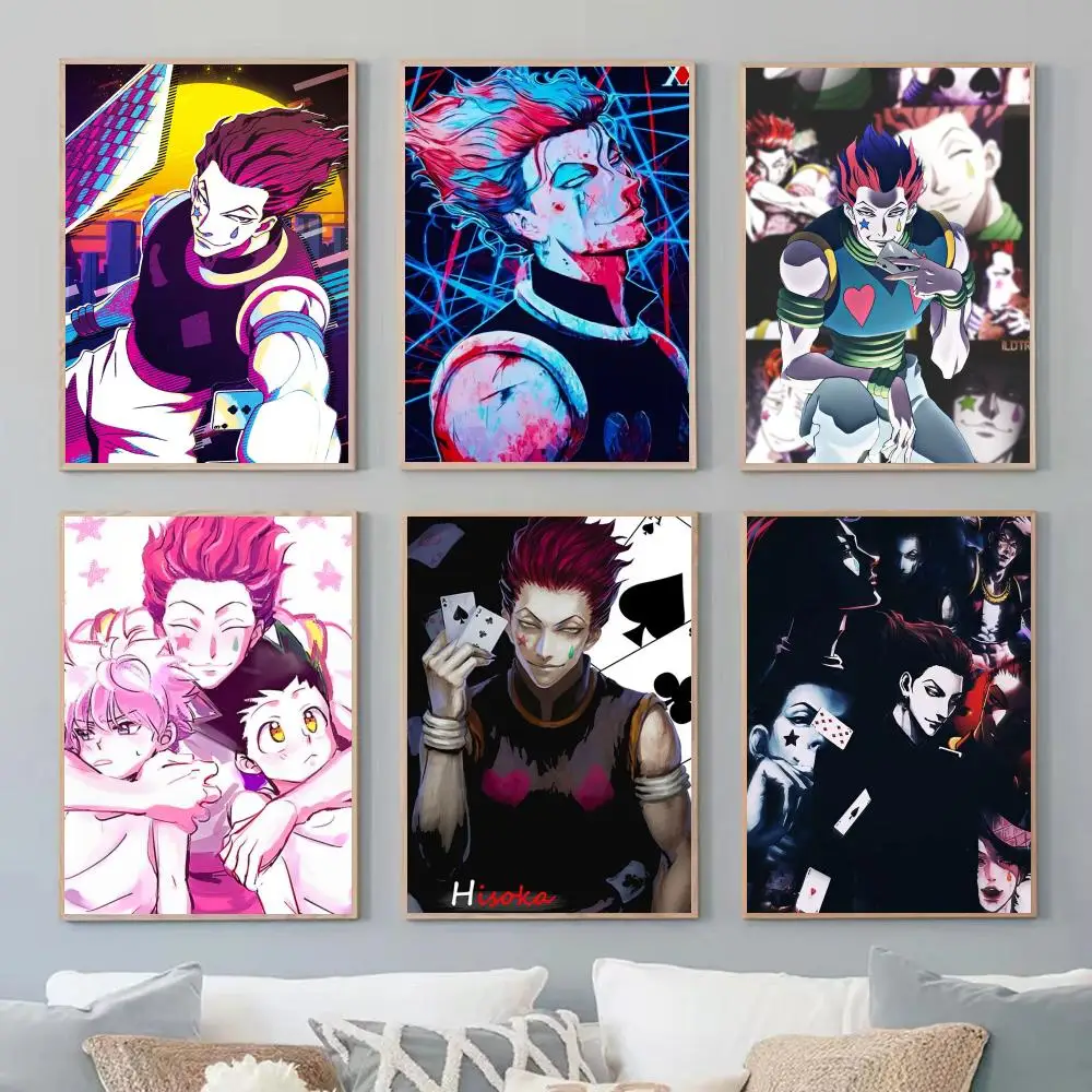 Hunter X Hunter Hisoka Poster Paper Print Home Living Room Bedroom Entrance Bar Restaurant Cafe Art Painting Decoration