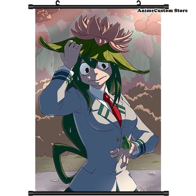 Cute Grey Hair Anime Frog Girl Poster for Sale by PatternzPro