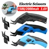 3.6V Electric Scissors Fabric Cutting Machine Leather Tailor Scissors +Tungsten Steel Blades USB Charging Portable Power Tool 1