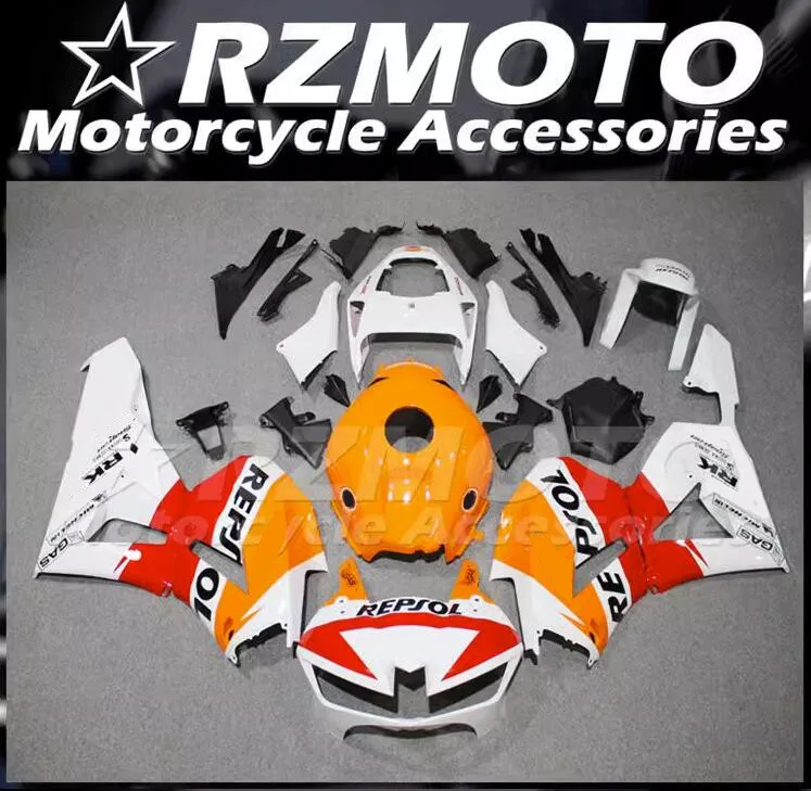 

4Gifts New ABS Motorcycle Fairings kit Fit For HONDA CBR600RR F5 2013 2014 2015 2016 2017 2018 Bodywork Set Custom Red Orange