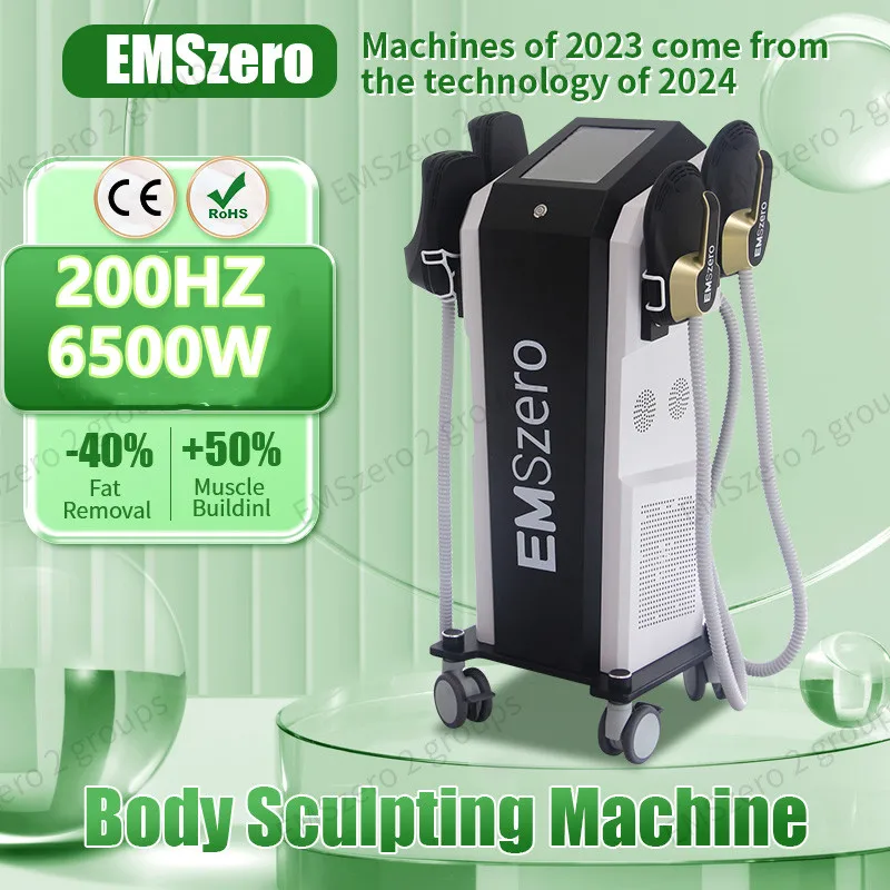 

EMSzero Neo 6500W Emszero Hi-emt RF Body Slimming Machine Muscle Stimulator body Shaping Equipment for beauty Salon