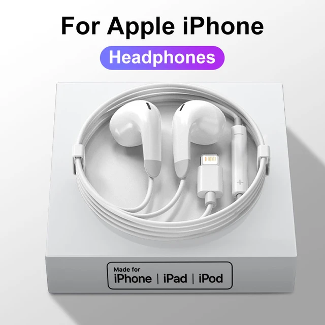 Auriculares Apple Earpods Lightning Iphone 7 Originales