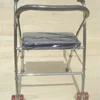 Foldable Cane Chair for Elders - Four-Legged Walking Stick with Wheels, Portable Outdoor Seat, Elderly Rest Solution 2