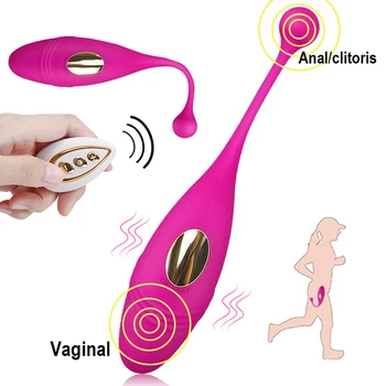 Wireless Remote Control Vibrator Panties Vibrating Egg Wearable Dildo Vibrator G Spot Clitoris Sex toy for Women Masturbator 1
