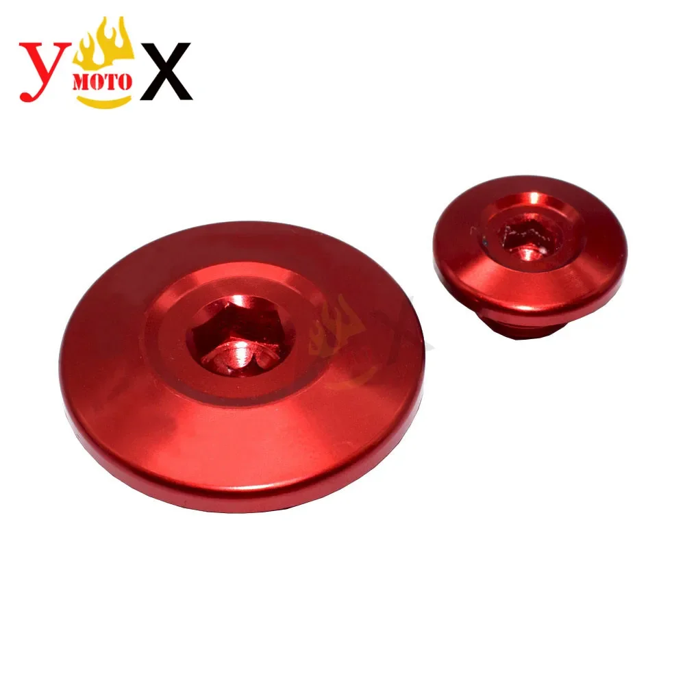 WR250 R/X/F Motorcycle Side Stator Engine Plug Timing Cover Screw Cap Decal For YAMAHA WR250R WR250X 2007- WR250F 2001-2002