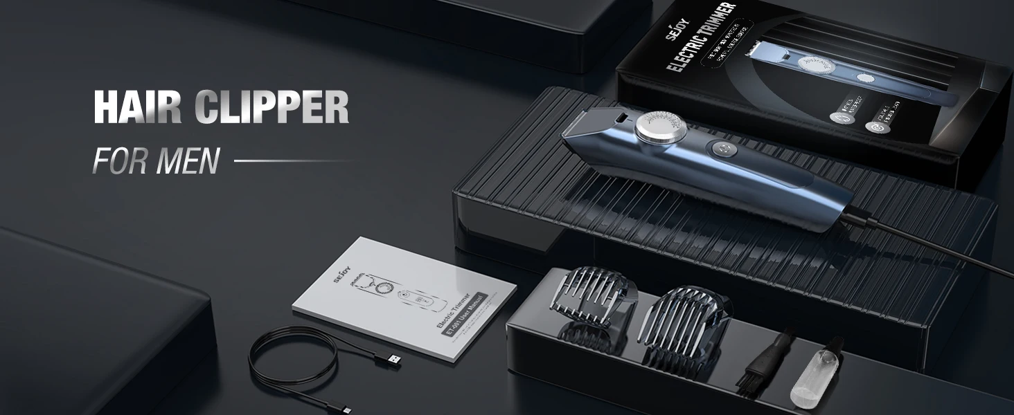 Description Picture 6 of itemSEJOY Beard Trimmer for Men Hair Clipper for Mustache Clippers for Hair Cutting Cordless  Hair Trimmer