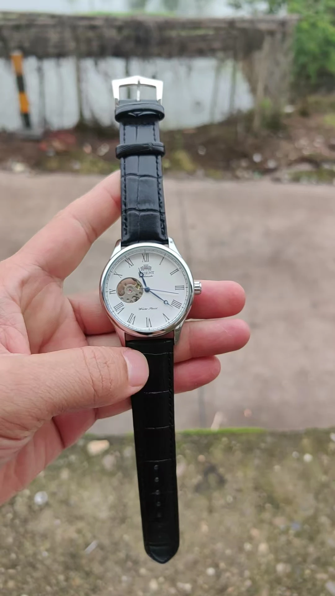 118A Store Mechanical Skeleton Watch with Full Functions, World Time, Minimalist Orient Style - 4