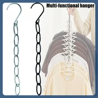 metal chain storage rack ，Clothing display rack， multi-functional hanger， clothes drying rack  hangers for clothes 1