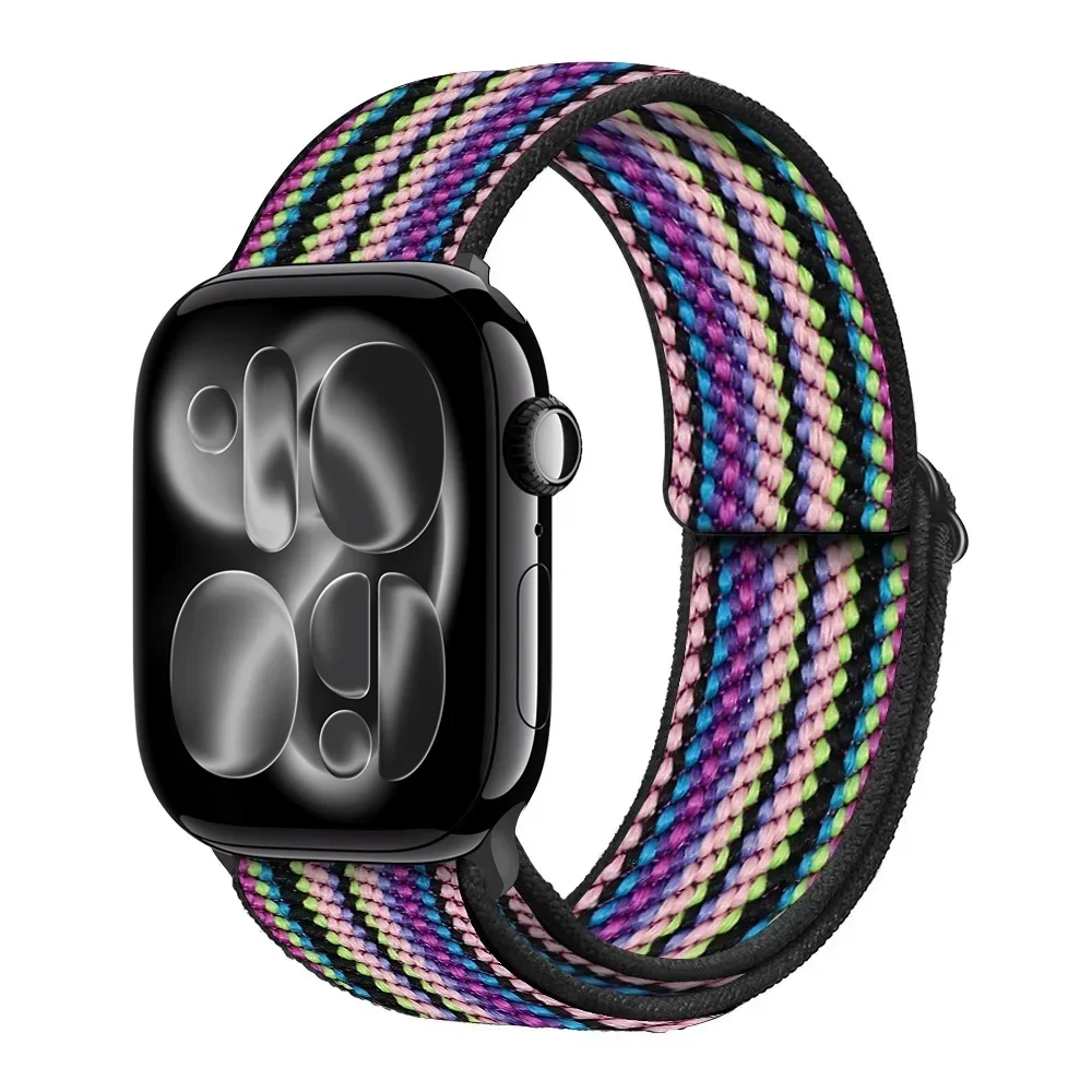Versatile Nylon Loop Strap for Smartwatches – Adjustable and Comfortable Fit