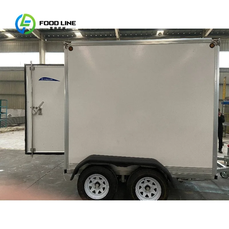 Unità Refrigerante Mobile Personalizzata ad Alta Efficienza con Cella Frigorifera su Misura per Trasporto Refrigerato e Stoccaggio Alimenti - Image 4