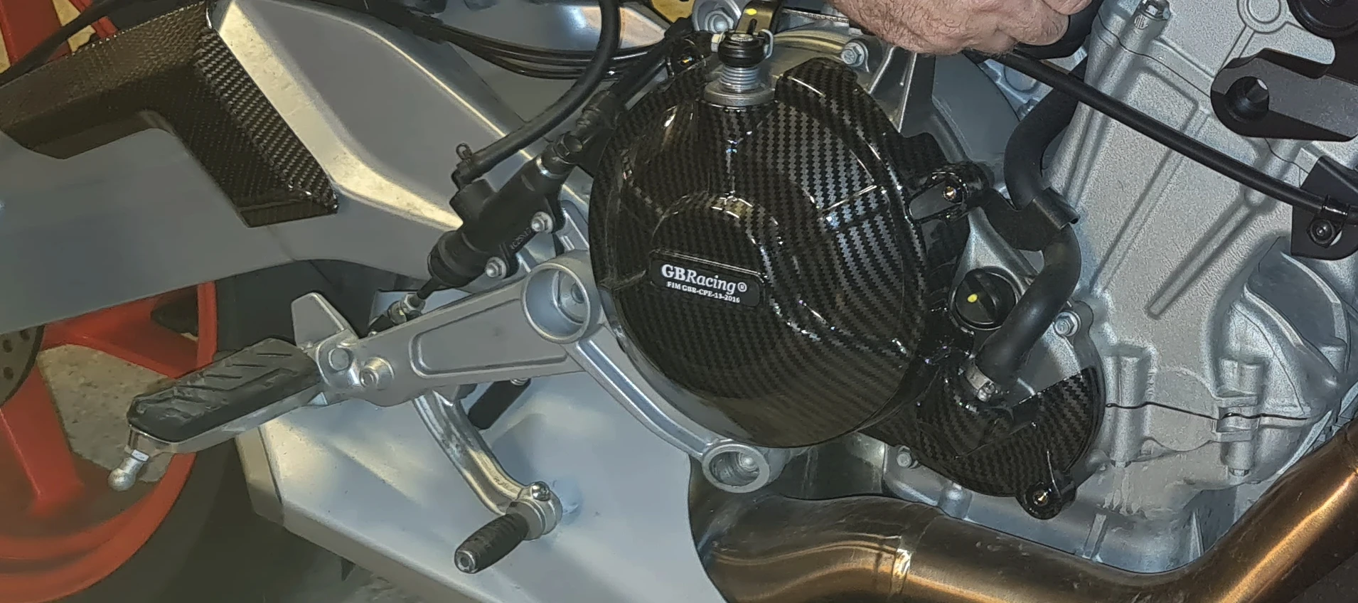 Motorcycles Engine Cover Protection Case For Case GB Racing For Aprilia RS660 TUONO 660-GBRacing Engine Covers