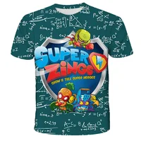 Super Zings T-Shirt enfants enfant en bas âge Anime jeu Streetwear à manches courtes T-Shirt pour enfants Superzings T-Shirt enfants vêtements hauts 5