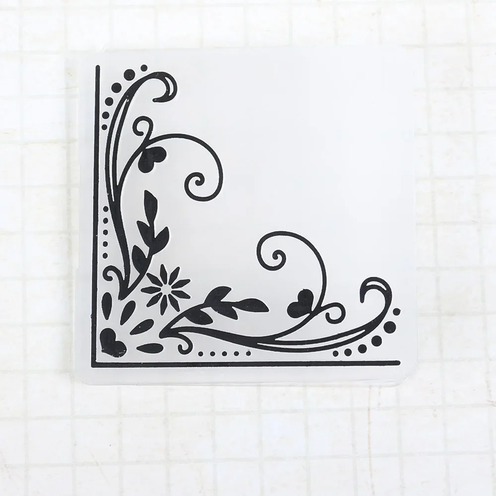 Description Picture 2 of itemSnowflake Pattern 3D Embossing Folders for DIY Scrapbooking Paper Card Making Craft Plastic Template Stencil
