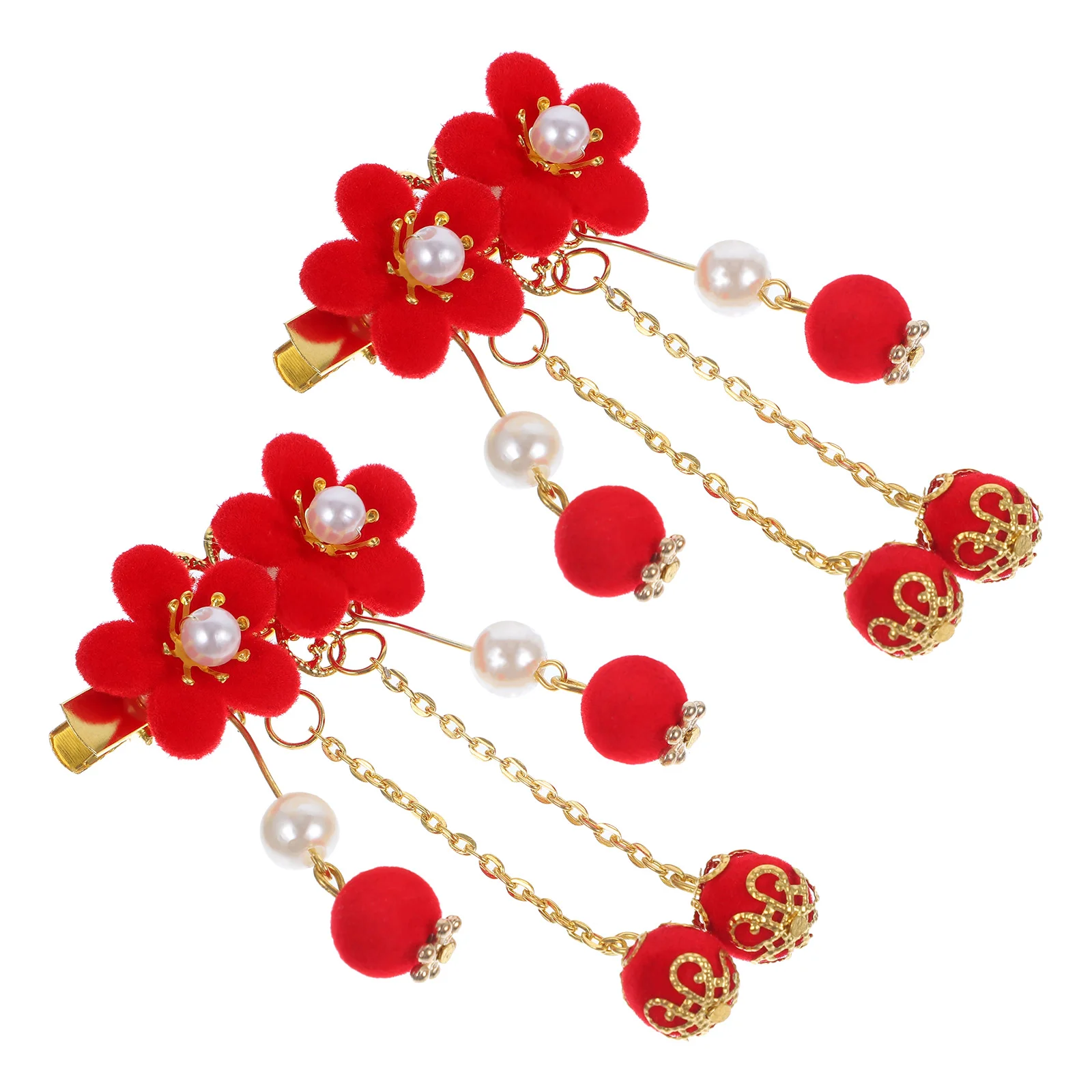 

Vintage Hair Accessories Tassel Style Clip Japanese Pin Ancient Kid Hairpin