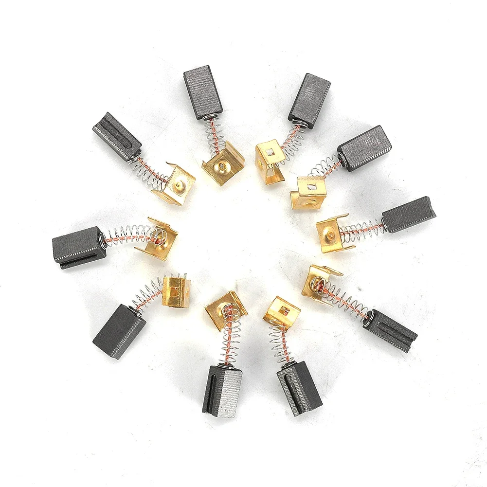 

10 шт., карбоновые щетки 6,4x7,9x12,5 мм