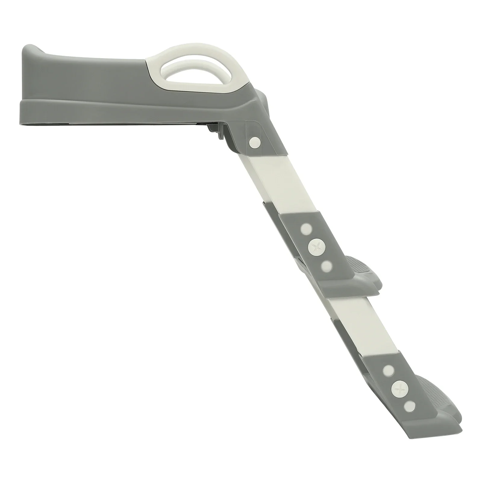 Höhenverstellbarer, faltbarer Kinder-Toilettentrainer, Toilettentreppe, Kinder-Toilettensitz mit Treppe, für Babys von 2–7 Jahren – Detail 9