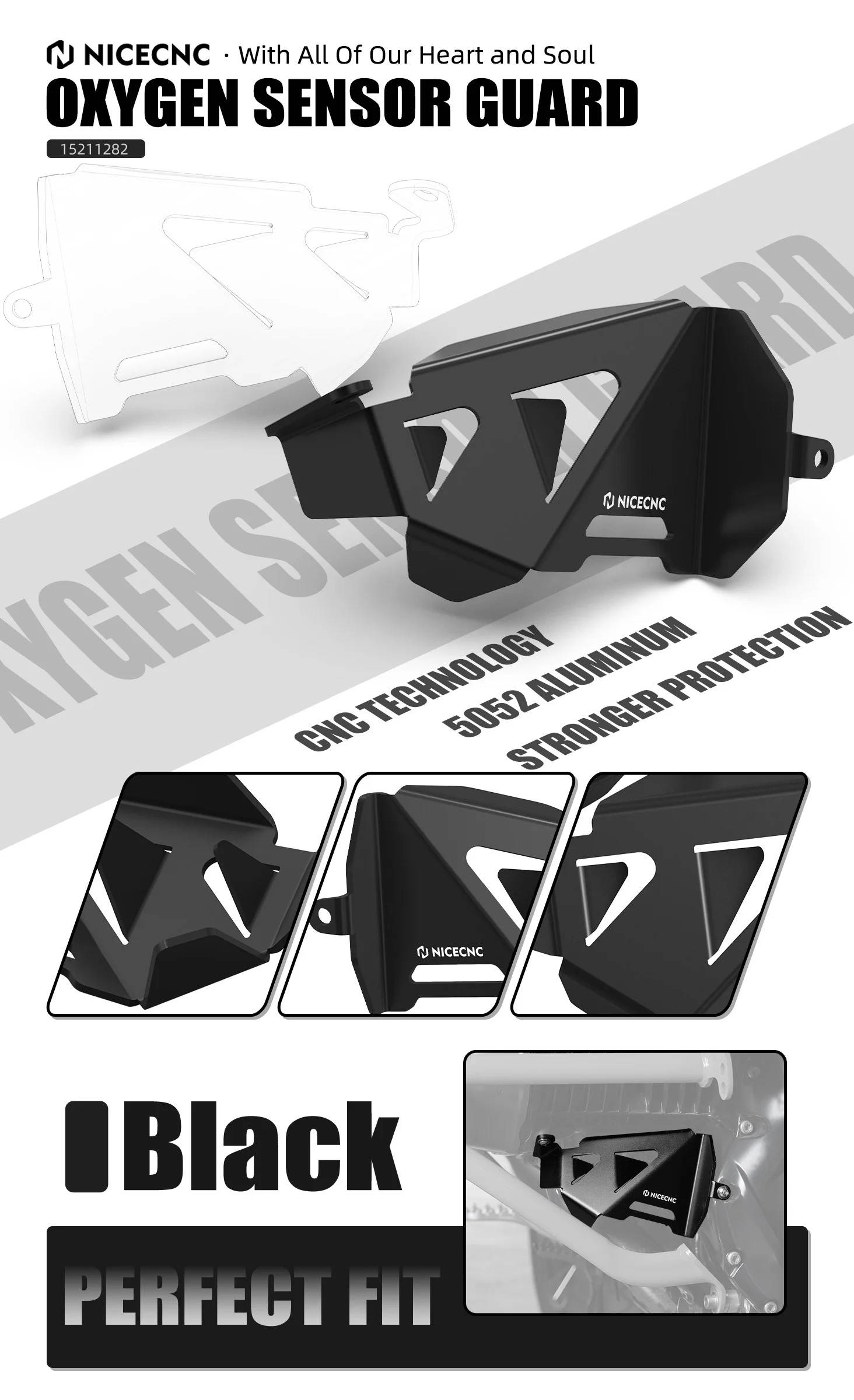 Für BMW R1250GS Adventure 2019-2024 R1250GS 2018-2023 Sauerstoff Sensor Schutz Für BMW R1250R R1250RS R1250RT 2018-2024 – Detail 1