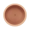 terracotta plant pot 8 inch round with drainage saucer