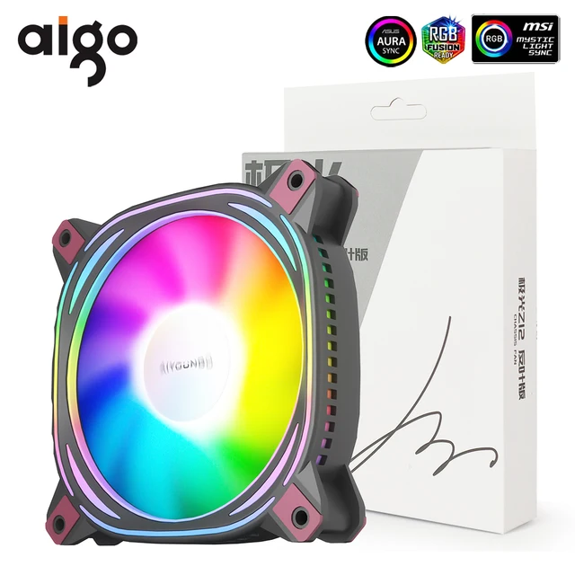 Introducing the Aigo Z12 Computer Case Fan: The Perfect Cooling Solution for Your PC