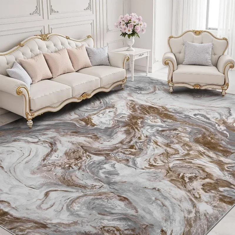 Large Size Rugs for Living Room,Modern Abstract Bedroom Carpet,Anti-slip Machine Washable Rug,Home Decor Sofa Coffee Table Mat 3
