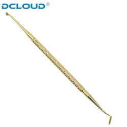 Dental Resin Filling & Molding Kit with Veneer Foam Pads & Composite Spatula Handle (Gold Handle)