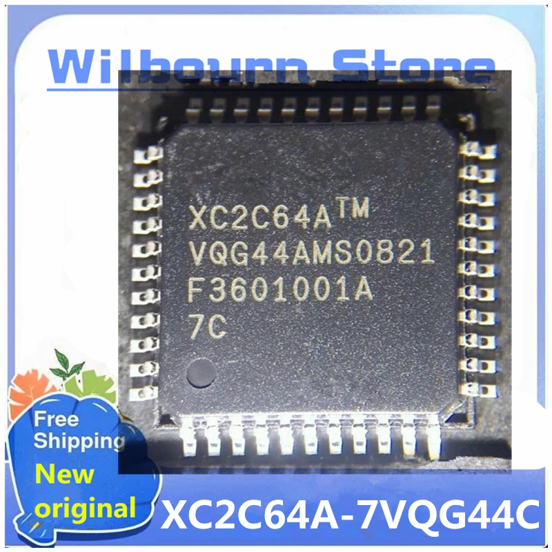 

5~10pcs/lot XC2C64A-7VQ44C XC2C64A-VQG44 XC2C64A TQFP44 in stock