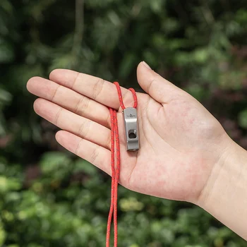 Emergency Whistle with Lanyard for Safety Camping Hiking Hunting Signaling