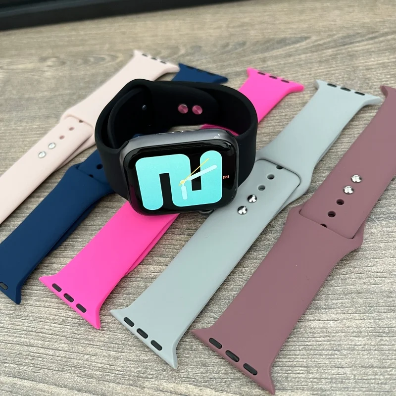 Premium Silicone Bracelet for Apple Watch - Ultra Durable Strap in Multiple Sizes