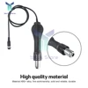 8-Hole Hot Air Gun Handle Is Suitable For 858 878 858D 878A BGA Rework Welding Gun Special Hot Air Gun 12V 24V 4