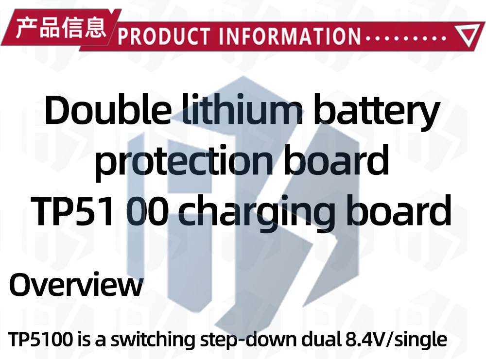 1~5 Stück EGBO TP5100 TP5000 Lademanagement-Stromversorgungsmodul 1A 2A Kompatibel mit 4,2V 8,4V Lithium-Batterien – Detail 18