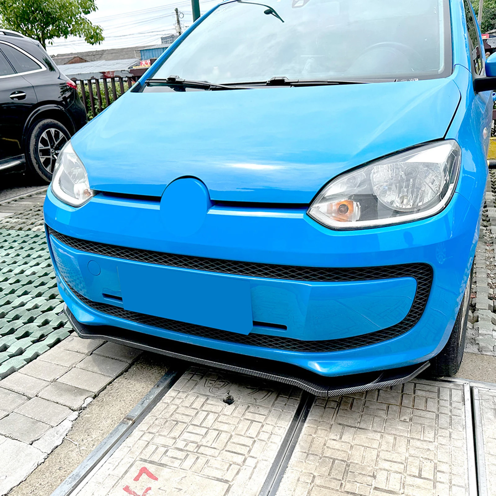 用ゴルフ MK7 2014 2015 2016 2017 車のフロントバンパースプリッター