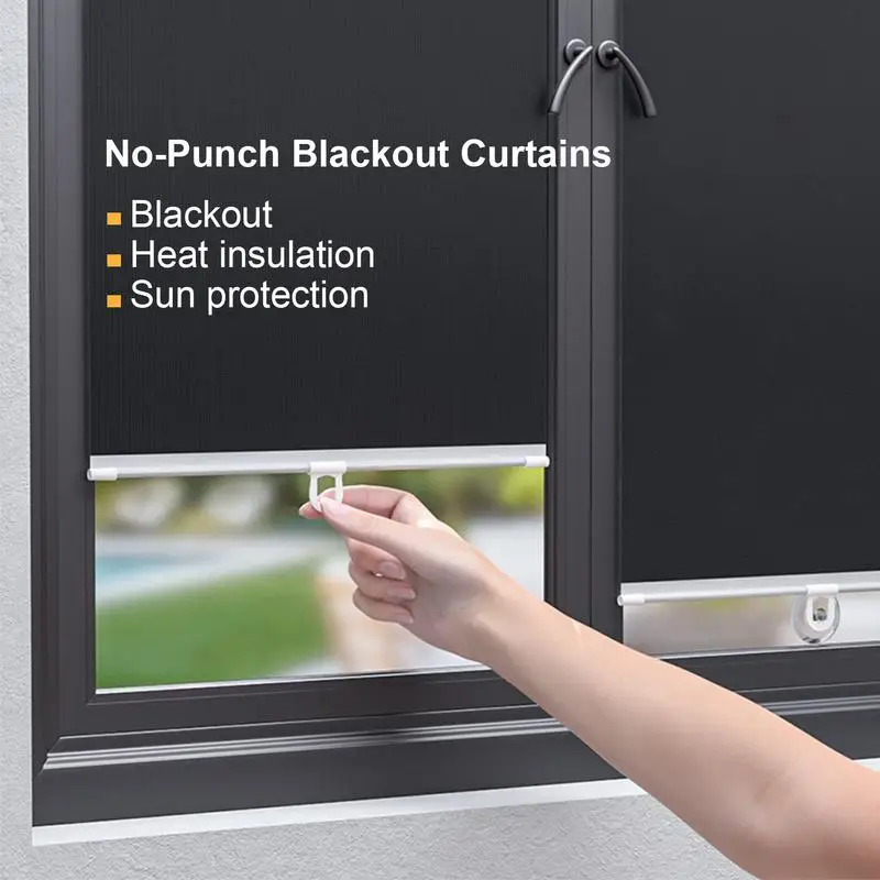 Car Roller Blinds Suction Cup Window Sunshade Blinds Protect Passengers Portable Breathable Anti UV Protector Screen car sunshade windshield sunshade windshield sun shade