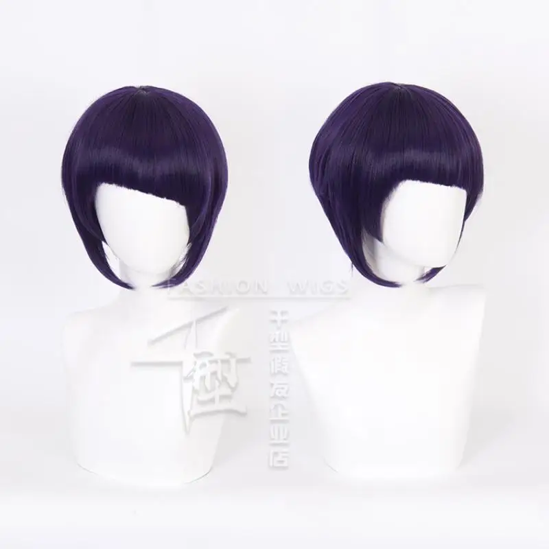 

Парик для косплея Jiro Kyoka из аниме «Моя геройская Академия», темно-синие короткие волосы, термостойкий синтетический реквизит