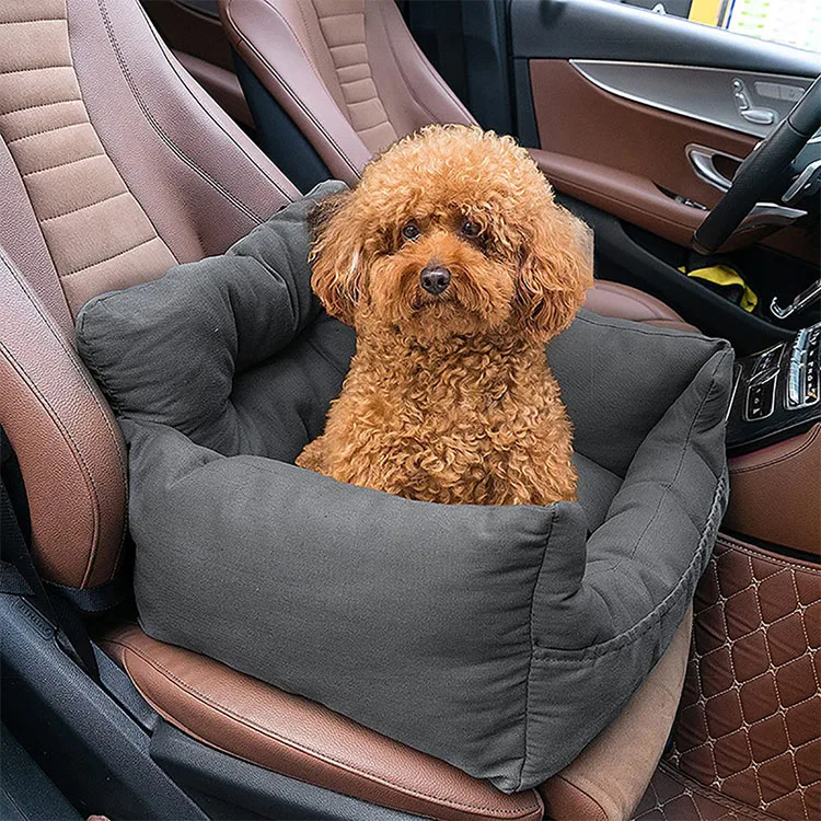 Car Pet Beds Luxury Dog Seat cover Booster High Quality Anti-collision Portable Travel For Outdoor