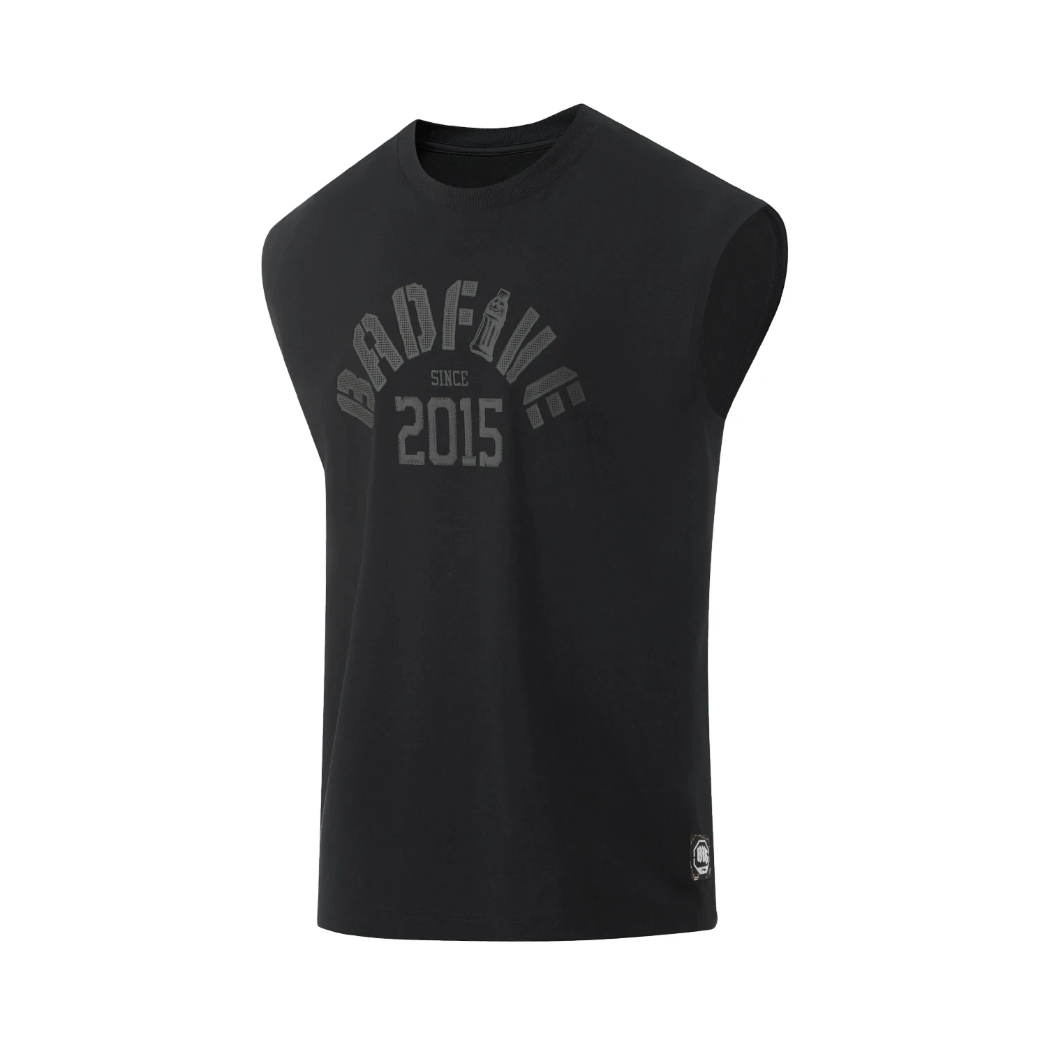 Li-Ning Men BADFIVE Vests Breathable AT DRY FREEZE Loose Fit 50%Cotton 50%Polyester LiNing Sports Sleeveless T-Shirt AVSU501 For men sport tees