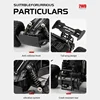 2024 New RC Car 1:16 2.4Gh Model With LED Lights 2WD Off-road Remote Control Climbing Vehicle Outdoor Cars Drift Toys Boys Gifts 6