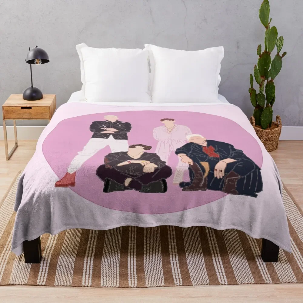 

The Vamps Cherry Blossom Throw Blanket Thermal Multi-Purpose Blankets