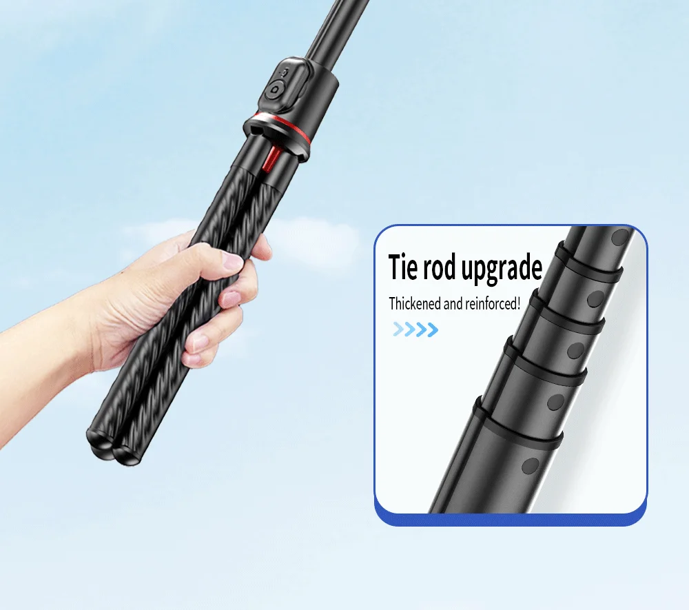 Wireless Bluetooth Selfie Stick for Smartphone Gopro Tripod for DSLR Camera with Octopus Legs for Xiaomi iPhone Huawei Samsung