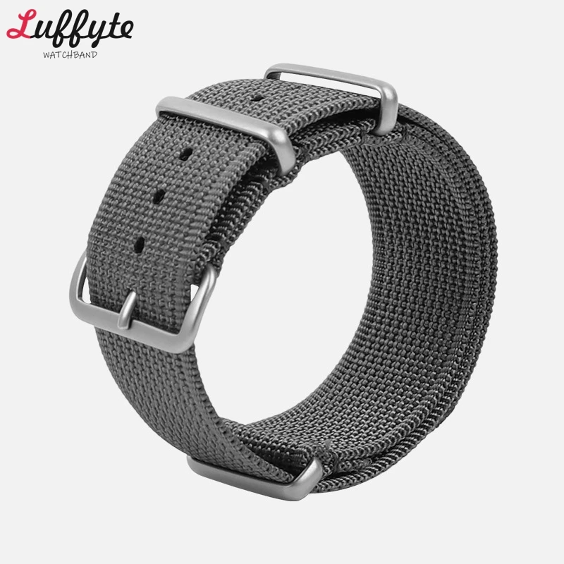 Comfortable Nylon Military Watch Straps for Men and Women