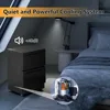 24 Inch Under Counter Dual Drawer Beverage Fridge, Weather Proof Outdoor Beverage Refrigerator for Patio 6
