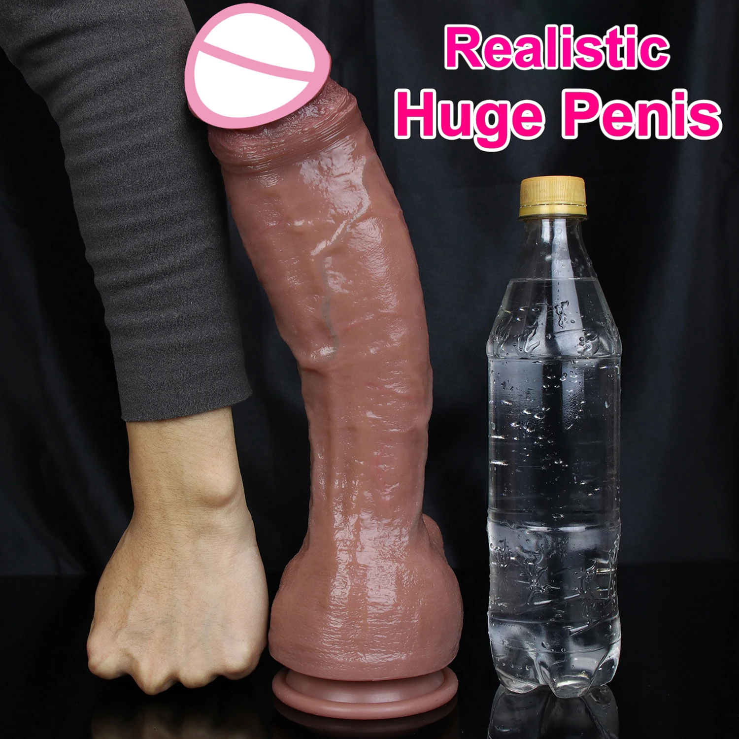 Sex Toys Soft Realistic Thick Huge Dildo Gay Adults Sex Toy for Women Suction Cup Big Dick Anal Plug Vaginal Masturbators Silicone Penis