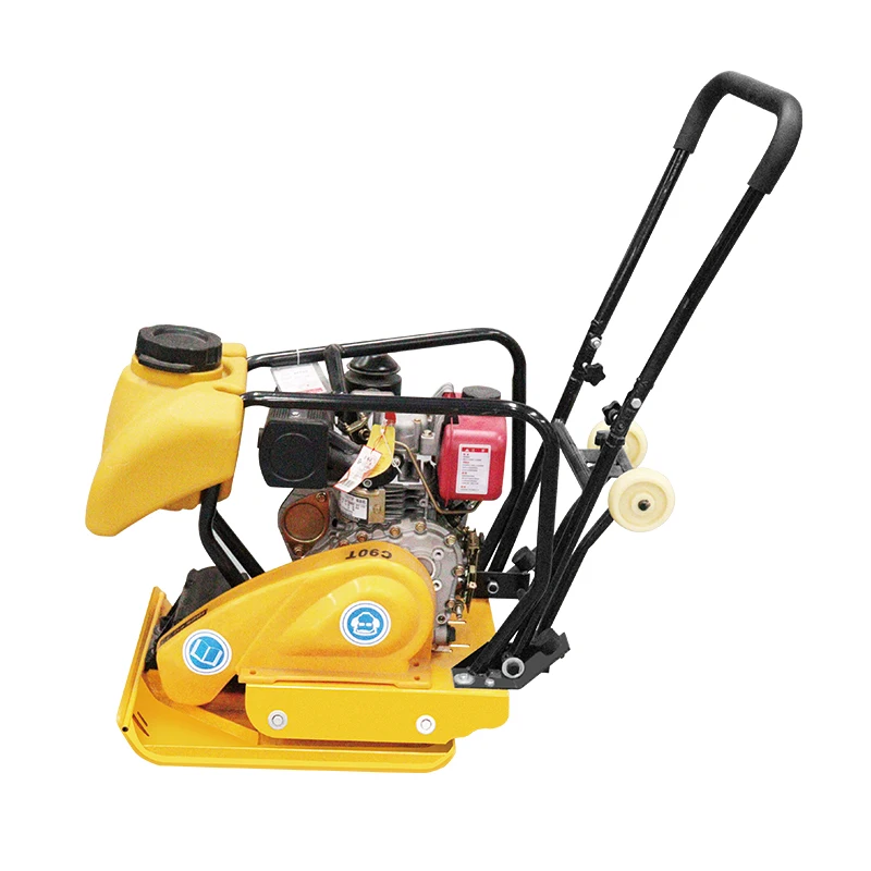 Vibratory Ground Floor Asphalt Soil Diesel Plate Compactor For Construction