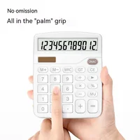 Calculatrice électronique à 12 chiffres, calculatrice solaire, double alimentation, pour la maison, le bureau, l'école, outils de comptabilité financière 3