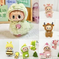 For Labubu Doll Clothes Fashion Clothes Hoodies Doll Clothes Color Match Hoodies Dolls Accessories Cute Decoration Little Cloth 1