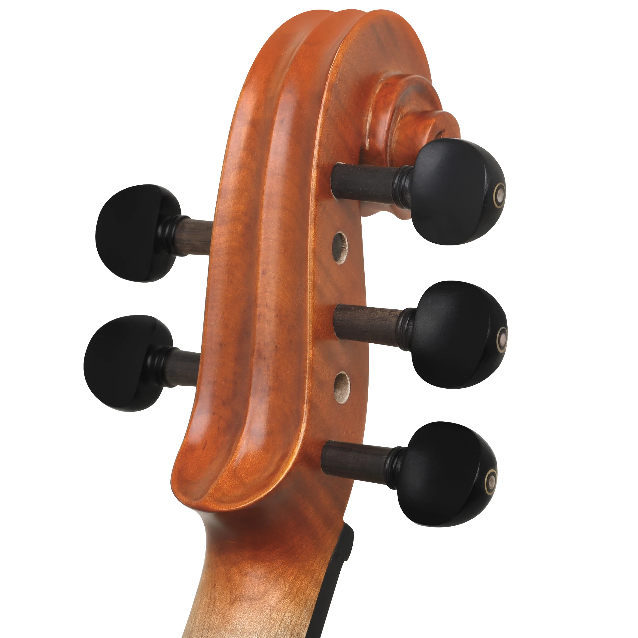 Upscale AV-95 5 String Violins Spruce Wood Body Ebony Accessories 4/4 Solid Wood Tiger Stripe Senior Violin