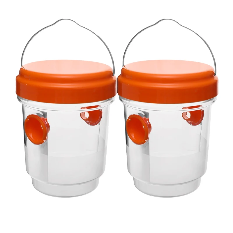Large Reusable Waterproof Wasp and Hornet Trap for Indoor and Outdoor Pest Control