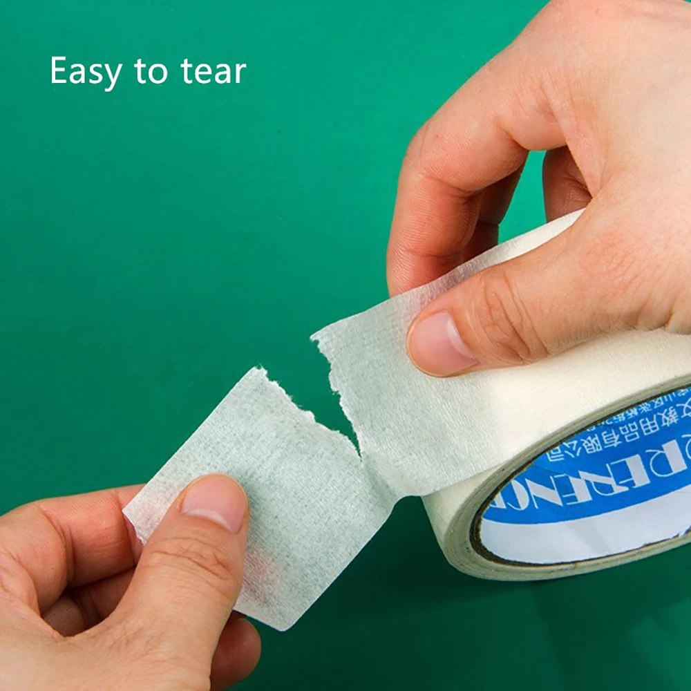 White Writable Waterproof Masking Tape for Art and DIY Projects (12M)