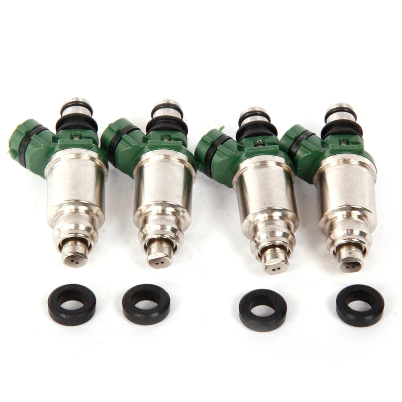 

4 X Good Quality For Toyota Celica Camry 2.2 RAV4 2.0 Fuel Injector Nozzle Part # 23250-74100 23209-74100 2325074100 2320974100