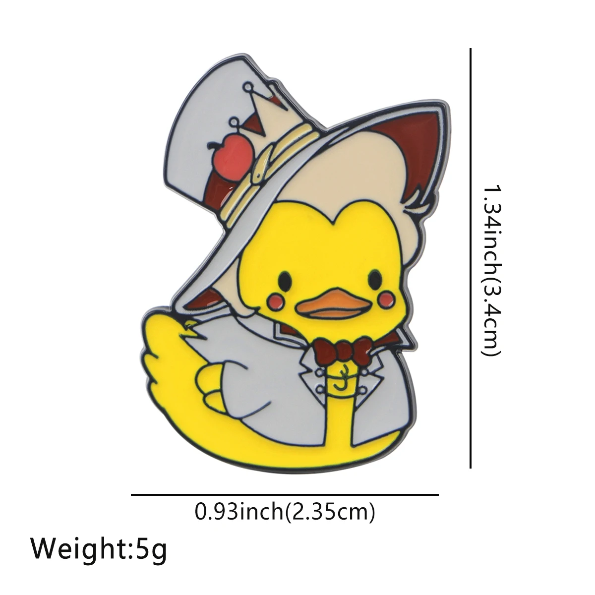 Cartoon Duck Enamel Pins Cartoon Duck Enamel Pins Cute Brooches For Women Clothing Backpack Lapel Badges Fashion Metal Jewelry Accessories Gifts Friends